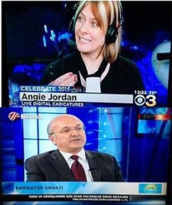 Fun photoshopped photo with Mehmet