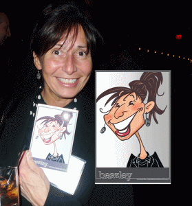 Digital Cartoonist, Angie Jordan, for corporate events