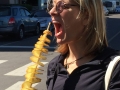 Eating chips